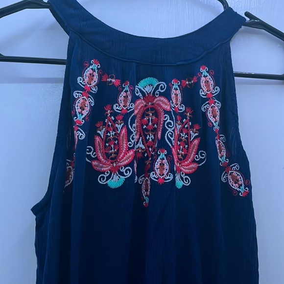 Navy blue dress worn a few times - Picture 4 of 4